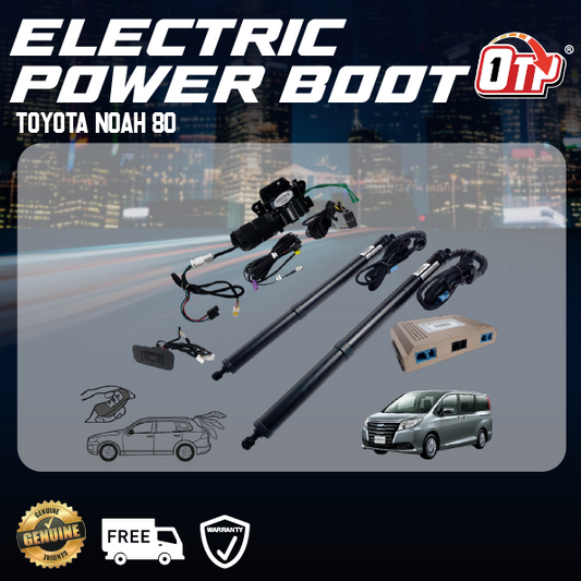 Toyota Noah 80 Plug & Play Electric Auto Tailgate Power Boot Soft Close Switch Foot Sensor Remote Control Anti Pinch
