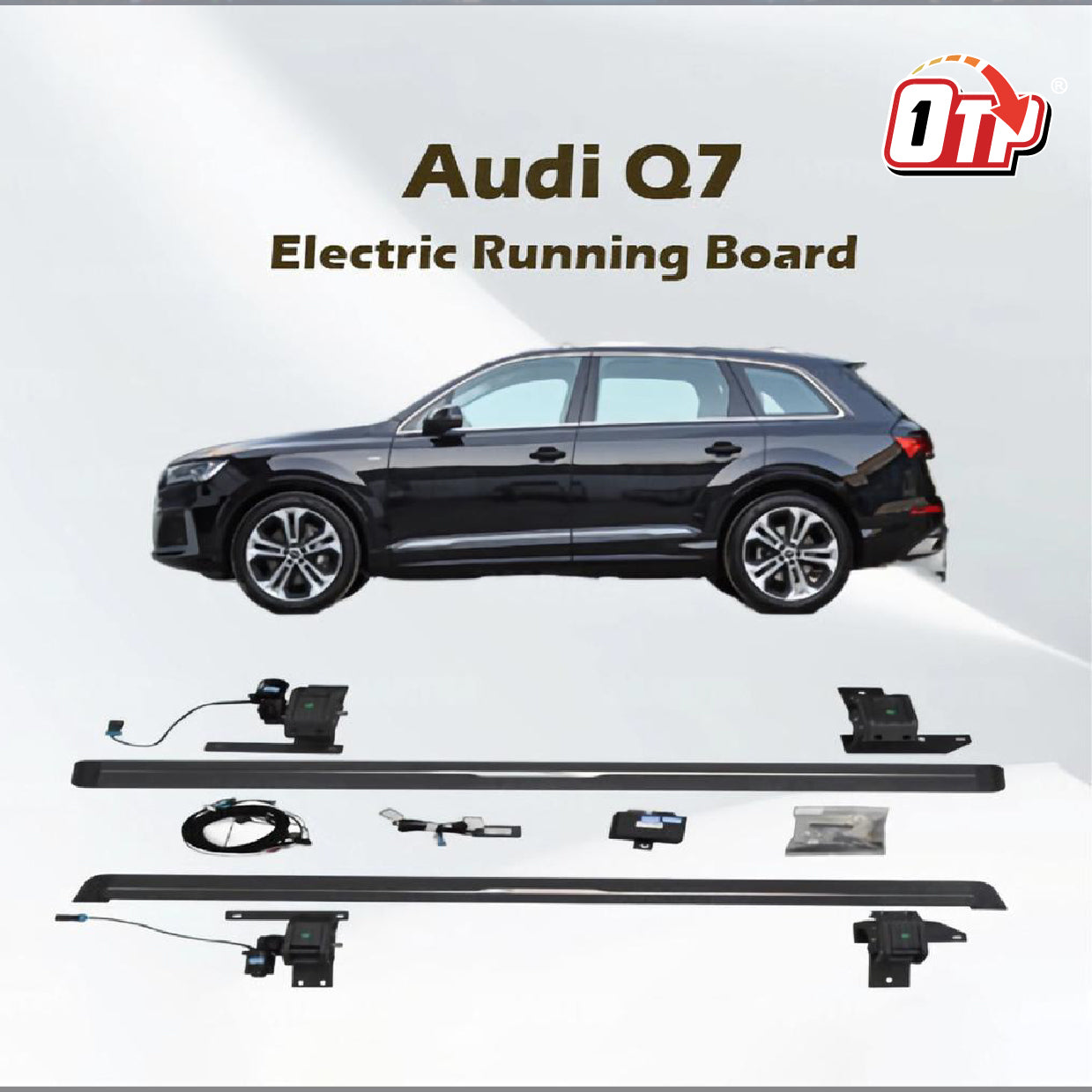Audi Q7 2019-2023 Electrical Side Step Power Lounge Tanggar 电动侧踏板