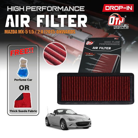 OTP Performance Drop in Air Filter MAZDA MX-5 1.5 / 2.0 (2015-ONWARDS)