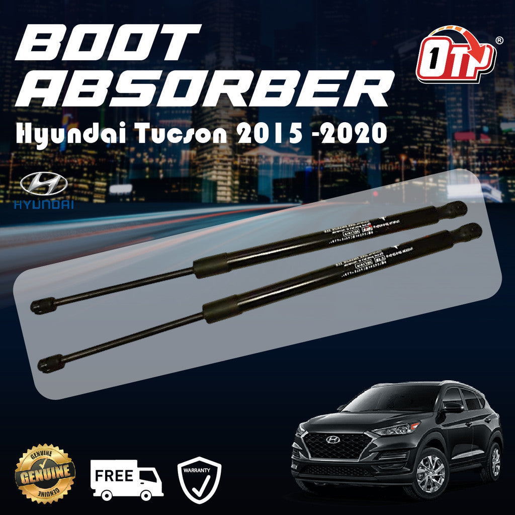 Hyundai Tucson 2015 - 2020 Boot Absorber Rear Bonnet Damper Gas Spring Set Tailgate Penyerap Bonet Belakang