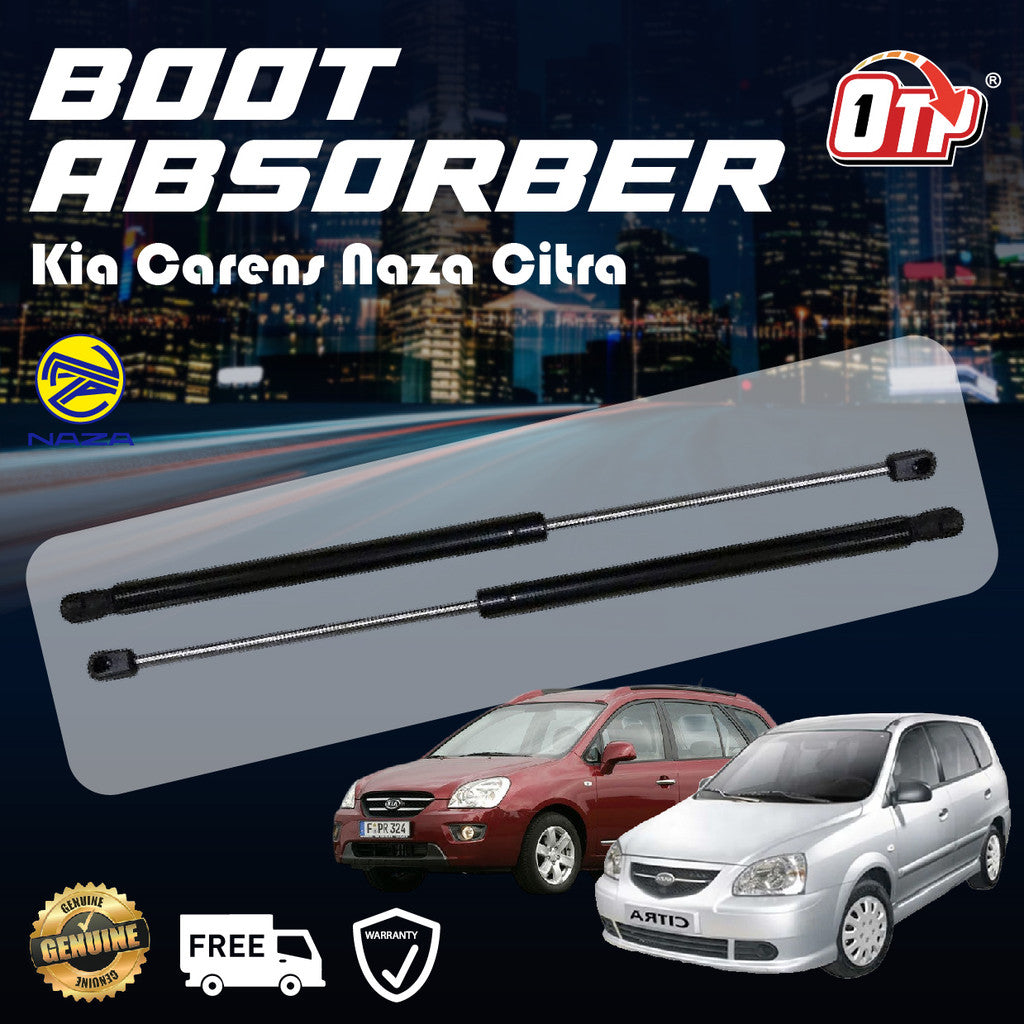 Kia Carens Naza Citra Boot Absorber Rear Bonnet Damper Boot Absorber Gas Spring Set Tailgate Penyerap Belakang Bonet