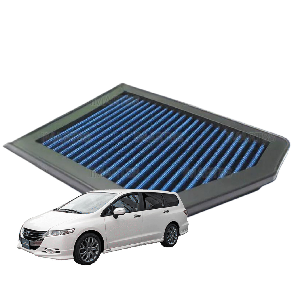 Works Engineering Air Filter Honda Odyssey RB3 RB4 SOHC i-VTEC 2008 2009 2010 2011 2012 2013 Filter Cleaning Oil