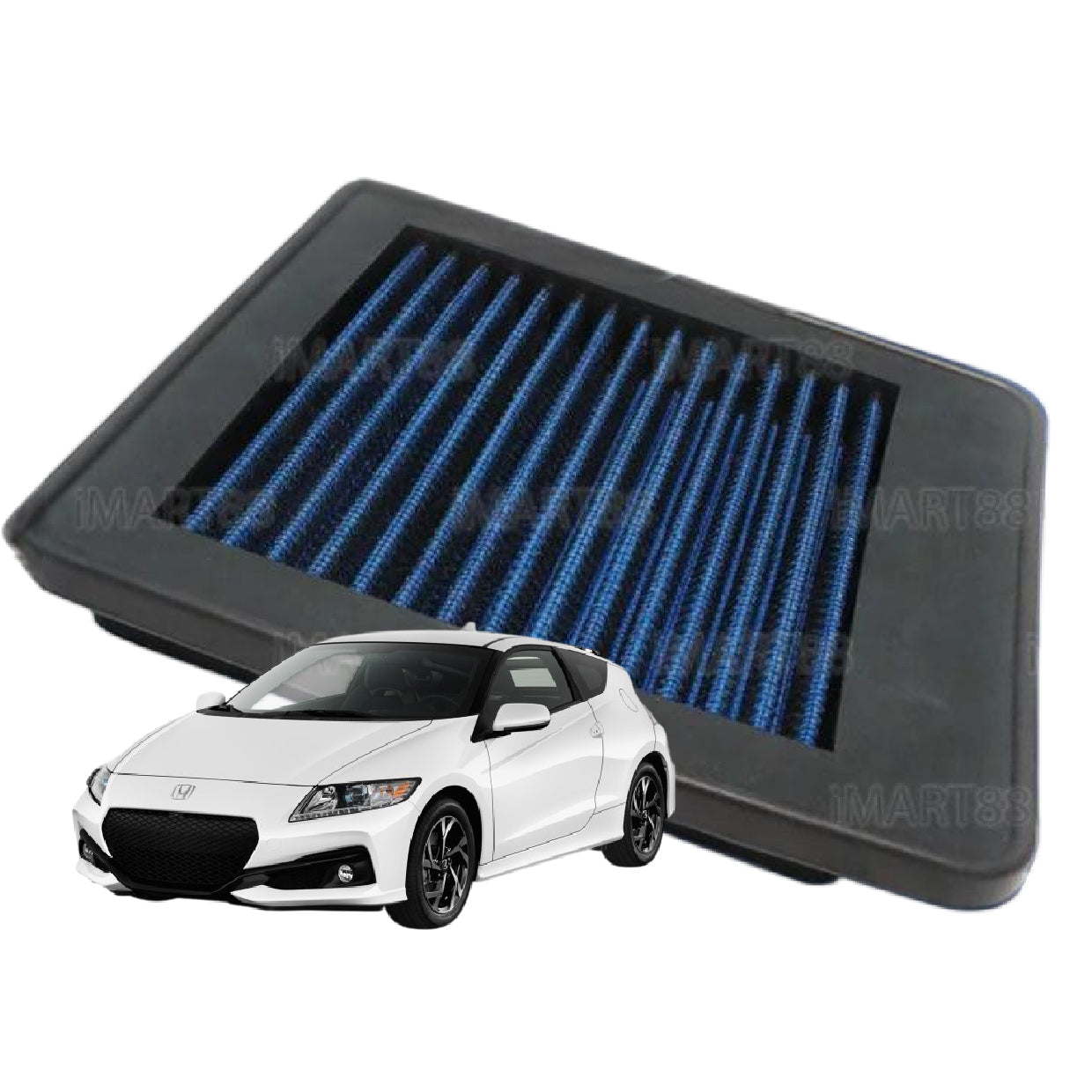 Works Engineering Air Filter Honda CRZ CR-Z 1.5cc 2010 2011 2012 2013 2014 2015 2016 Element Filter Cleaning Oil