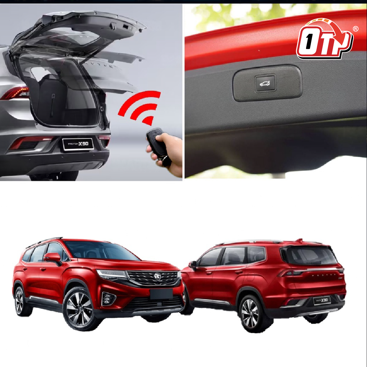 OTP Honda Odyssey 2023 Plug & Play Electric Auto Tailgate Power Boot Soft Close Kick Foot Sensor Bonet