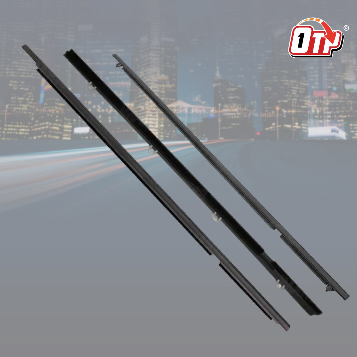 OTP HONDA CIVIC CIVIL GLASS DOOR MOULDING SEAL RUBBER OUTER STRIP WINDOW GETAH LUAR TINGKAP TURBO FC TEA FB TRO FD