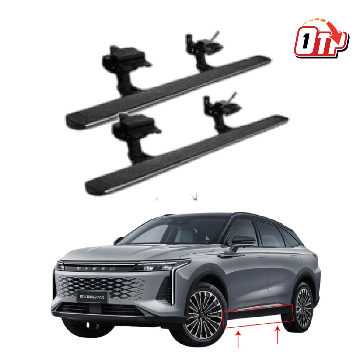 OTPerformance Electric Side Step Power Step Jaecoo Omoda C9 J7 Power Auto Electric Side Step Running Board Door Step