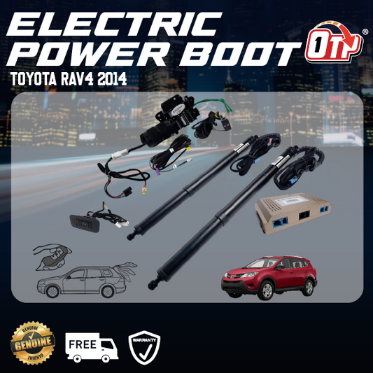 Toyota RAV4 2014 Plug & Play Electric Auto Tailgate Power Boot Soft Close Switch Foot Sensor Remote Control Anti Pinch