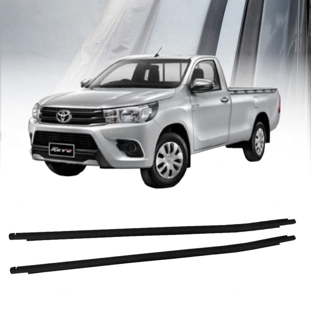 Toyota Hilux REVO GUN122 Single Cab 2 Door 2016 GLASS DOOR MOULDING SEAL RUBBER OUTER STRIP GETAH LUAR TINGKAP
