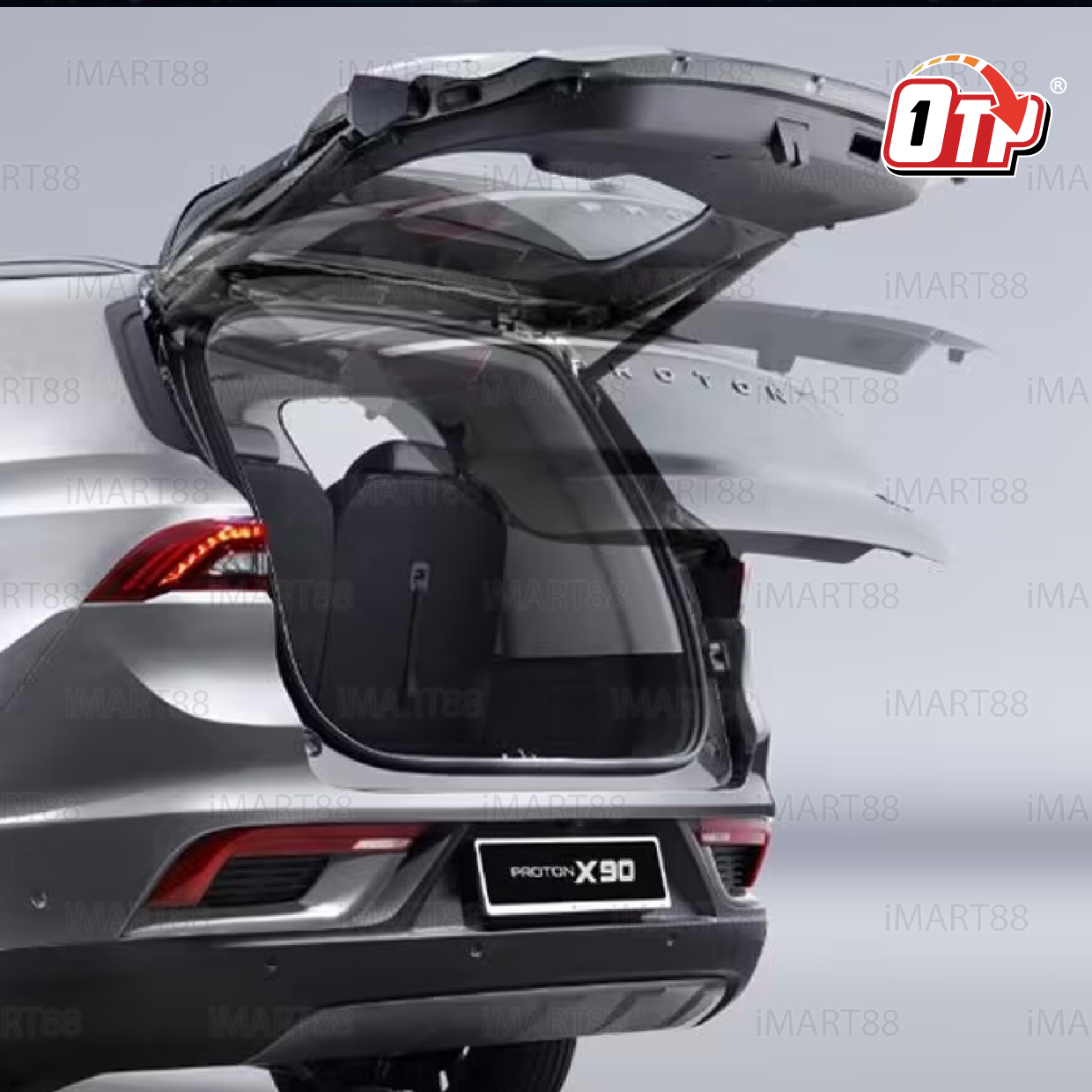 OTP Proton X90 Plug & Play Electric Auto Tailgate Power Boot Soft Close Kick Foot Sensor Bonet Belakang Remote Control