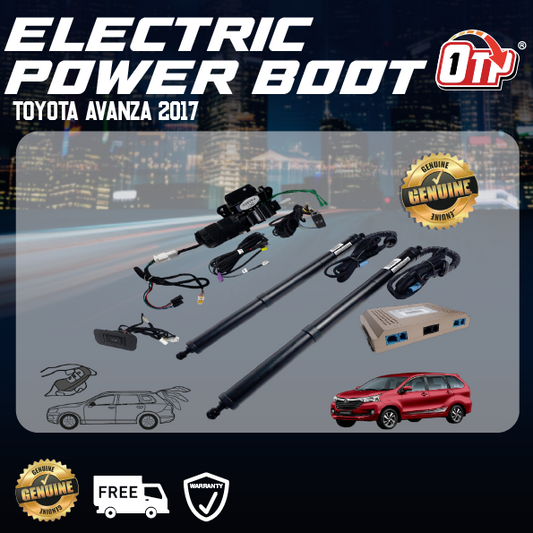 Toyota Avanza 2017 Plug & Play Electric Auto Tailgate Power Boot Soft Close Switch Foot Sensor Remote Control Anti Pinch