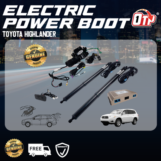 Toyota Highlander Plug&Play Electric Auto Tailgate Power Boot Soft Close Switch Foot Sensor Remote Control Anti Pinch
