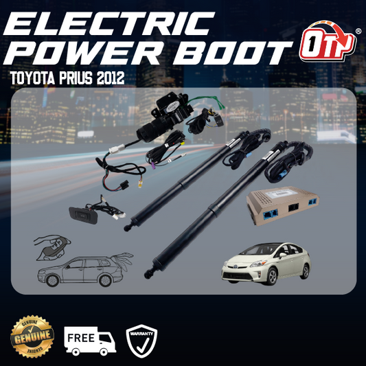 Toyota Prius 2012 Plug & Play Electric Auto Tailgate Power Boot Soft Close Switch Foot Sensor Remote Control Anti Pinch