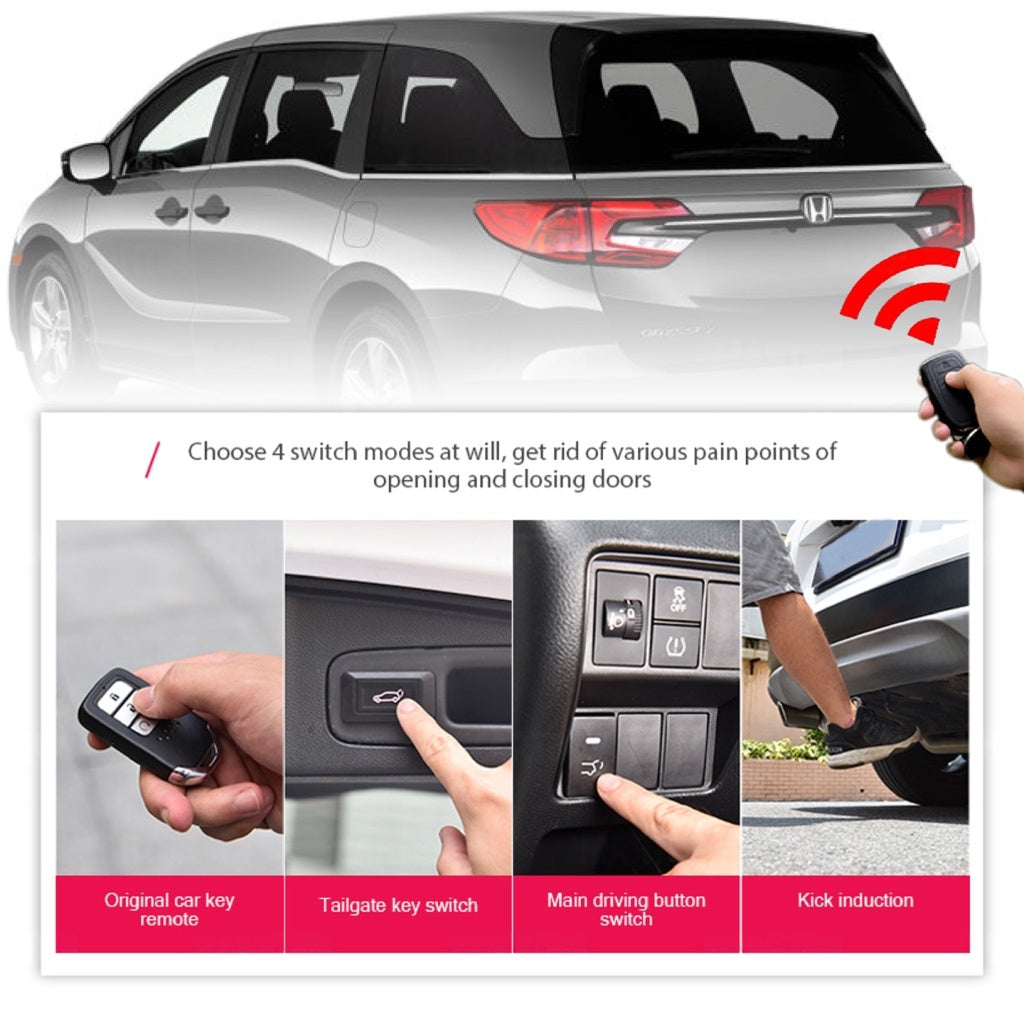 Perodua Ativa 2021 Plug & Play Electric Auto Tailgate Power Boot Soft Close Switch Foot Sensor Remote Control Anti Pinch