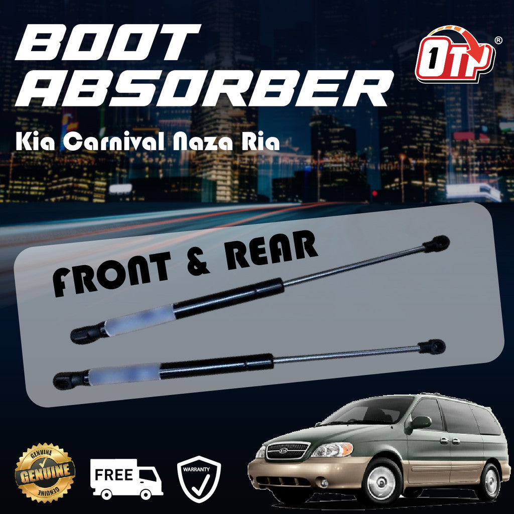 OTP Kia Carnival Naza Ria Front Rear Bonnet Damper Boot Absorber Gas Spring Set Tailgate Penyerap Belakang Depan Bonet