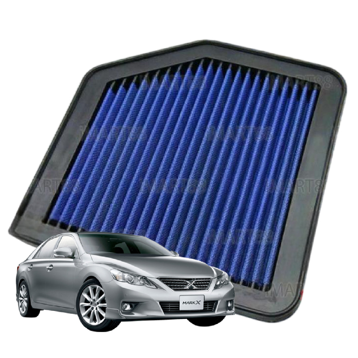 Works Engineering Air Filter Lexus IS220 IS250 IS350 GS350 GS430 2009-2020 Toyota Mark X 2.5 3.5 V6 GRX130 Cleaner Oil