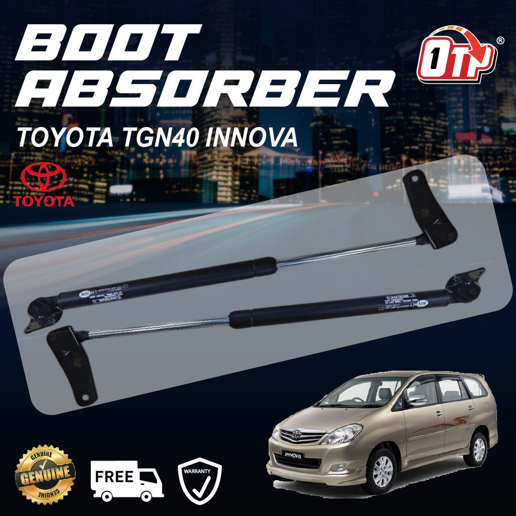 Toyota Innova 2003-2018 Fortuner 2005 Boot Absorber Rear Bonnet Damper Gas Spring Tailgate Penyerap Belakang Bonet