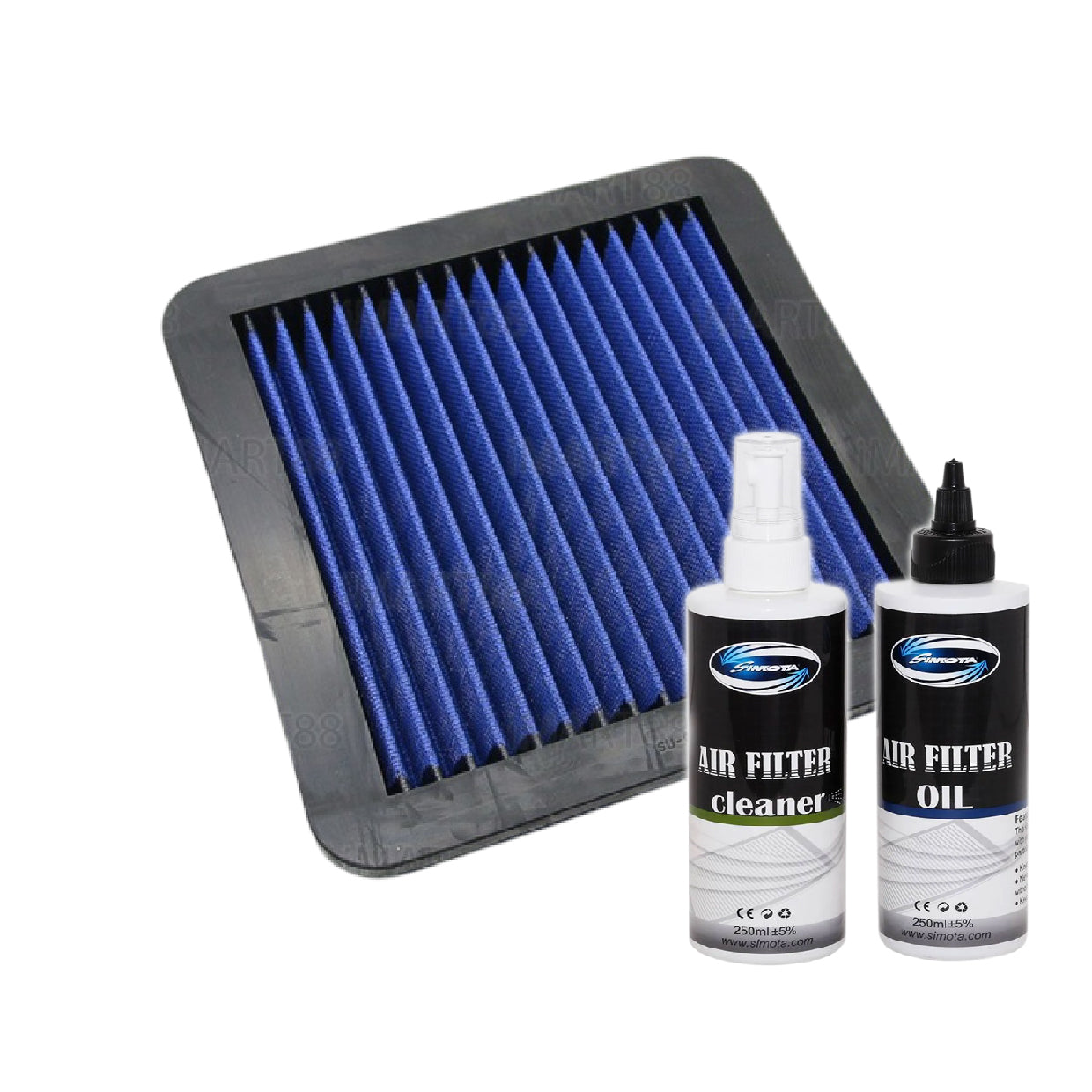 Works Engineering Drop In Air Filter Kia CERATO FORTE 1.6 / 2.0L L4 F / I 2010-ON Element Enjin Engin Penapis Cleaning