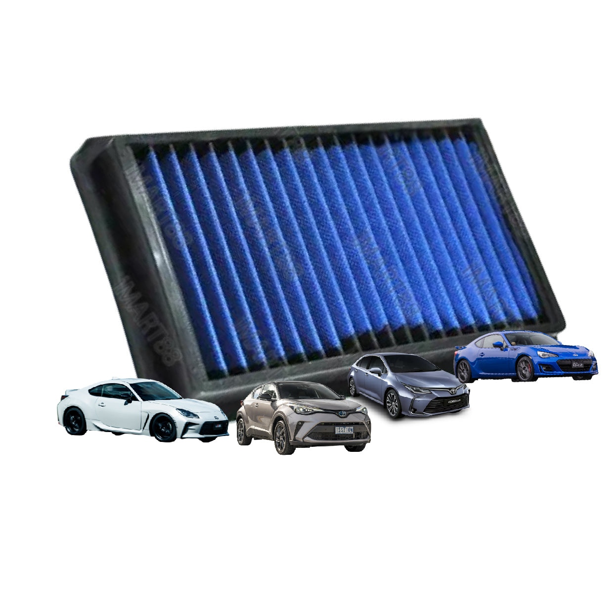Works Engineering Air Filter Toyota FT 86 2.0L Subaru BRZ 2.0L C-HR CHR 1.8T 2.0NA 2016-2021 Altis 2020 Cleaner Oil