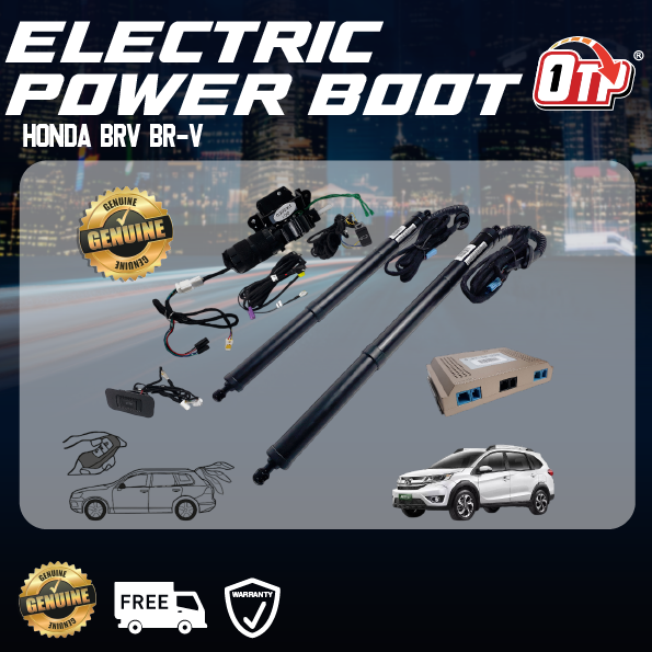 Honda BRV BR-V Plug & Play Electric Auto Tailgate Power Boot Soft Close Switch Foot Sensor Remote Control Anti Pinch