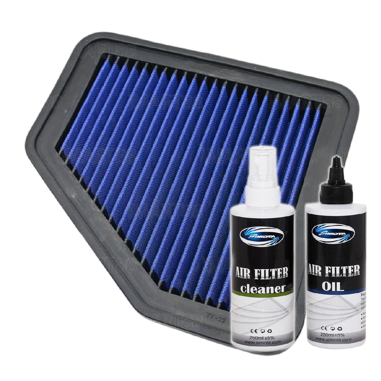 Works Engineering Drop In Air Filter Toyota Alphard Vellfire ANH20 2008+ Estima ACR50 2.0 2.4 3.5cc 2006-2016 Element