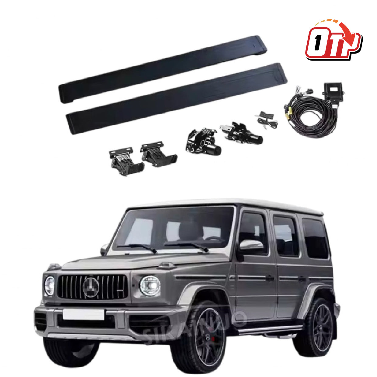 OTPerformance Electric Side Step Power Step - Mercedes G63 Power Auto Electric Side Step Running Board Door Step