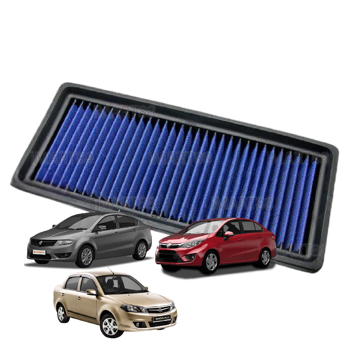 Works Engineering Air Filter Proton Saga BLM FL FLX VVT SV 1.3 Proton Persona Preve Iriz IAFM 1.6 Drop In Performance