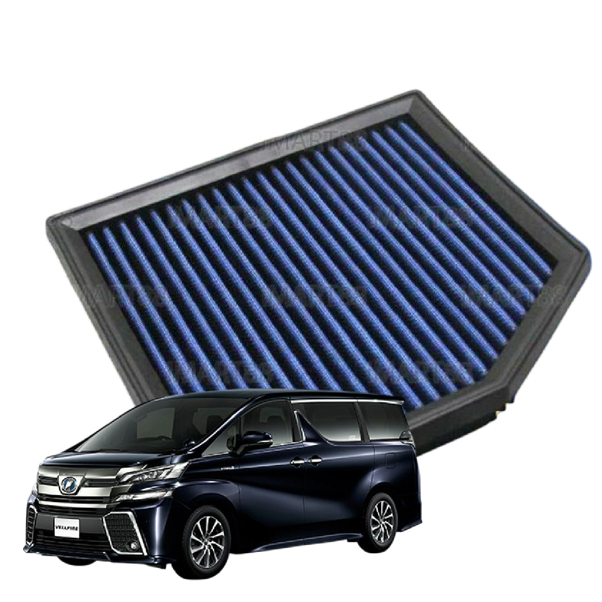 Works Engineering Air Filter Toyota Alphard Vellfire ANH30 AGH30 GGH30 2.5 3.5 V6 Executive Lounge ZG ZA SC Cleaner Oil