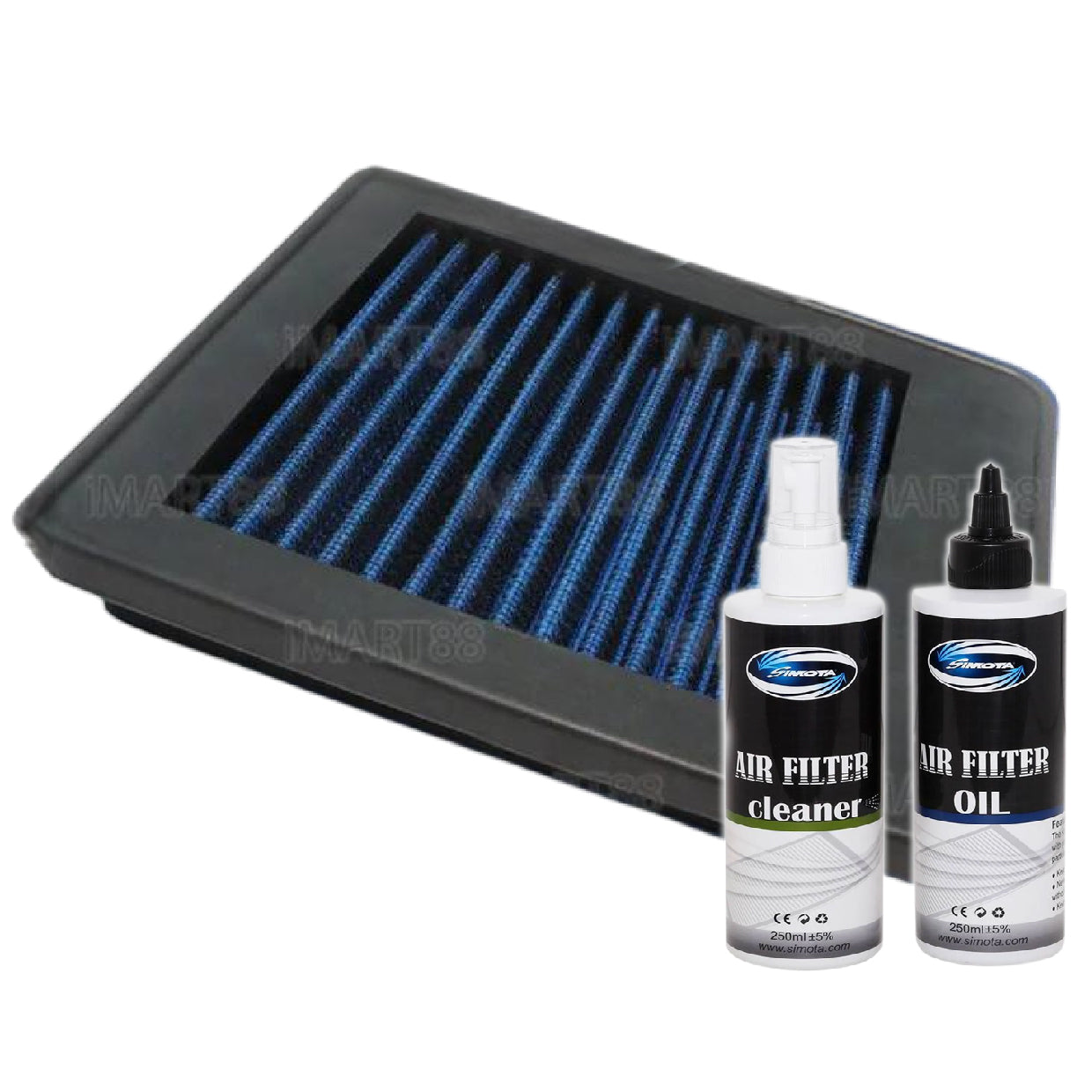 Works Engineering Air Filter Honda CRZ CR-Z 1.5cc 2010 2011 2012 2013 2014 2015 2016 Element Filter Cleaning Oil