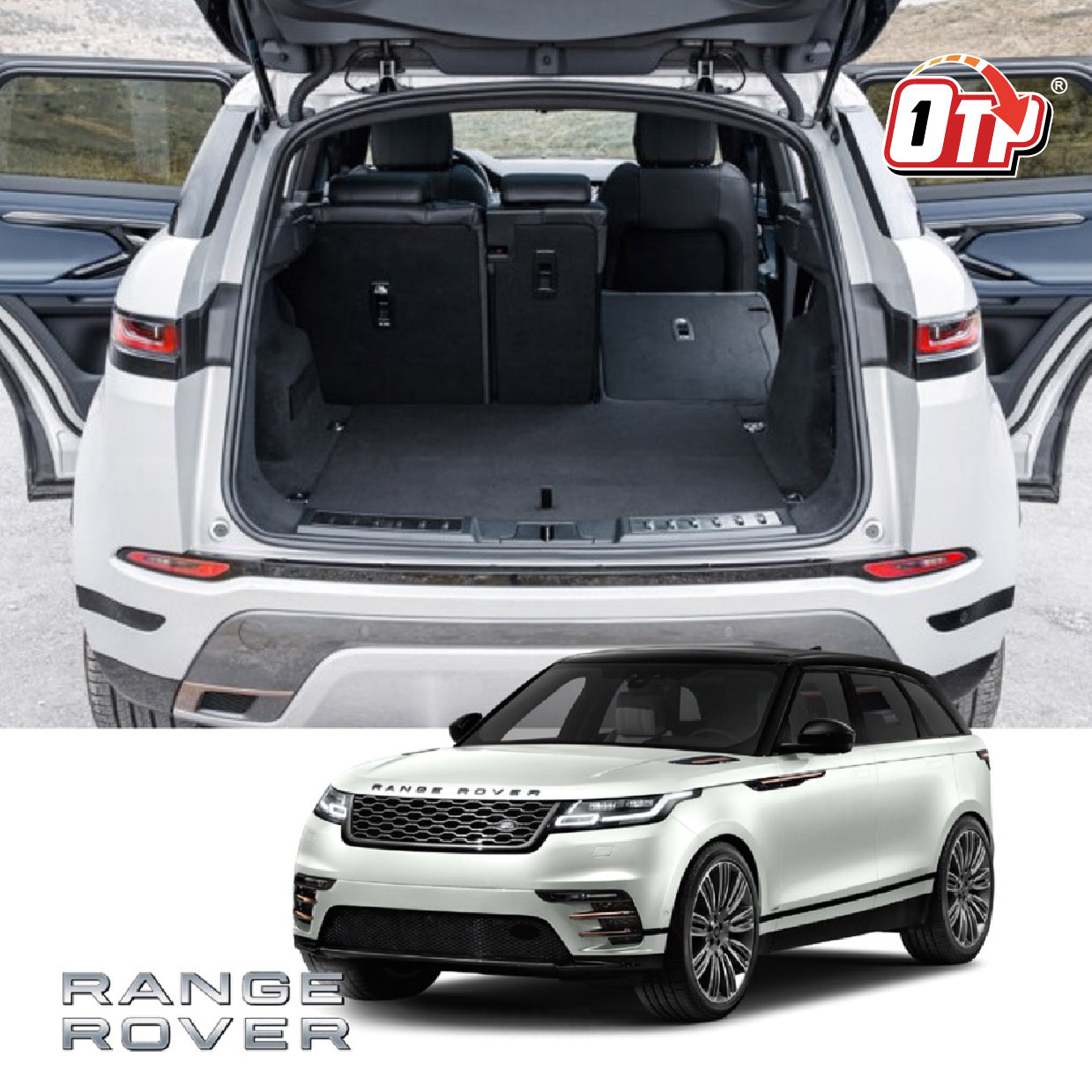 OTP Range Rover Velar Plug & Play Electric Auto Tailgate Power Boot Soft Close Kick Foot Sensor Bonet