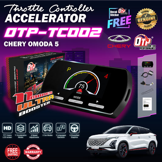 OTP Chery Omoda 5 Car Electronic Throttle Controller Accelerator Booster 14 E Drive 11 Mode Pedal Response