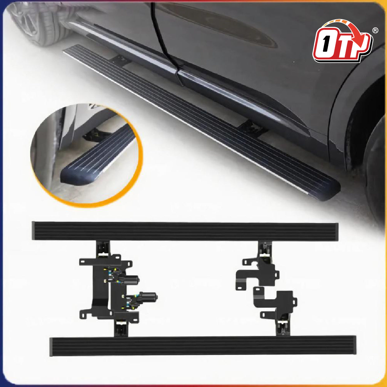 Audi Q7 2019-2023 Electrical Side Step Power Lounge Tanggar 电动侧踏板
