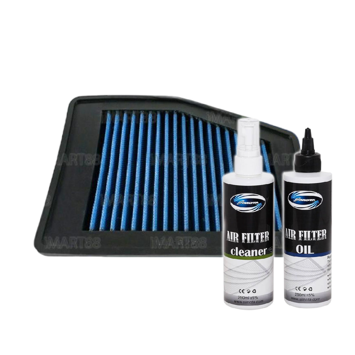 Works Engineering Air Filter Honda Civic FB 1.8 2.0cc SOHC i-VTEC 2011 2012 2013 2014 2015 Filter Cleaner Oil