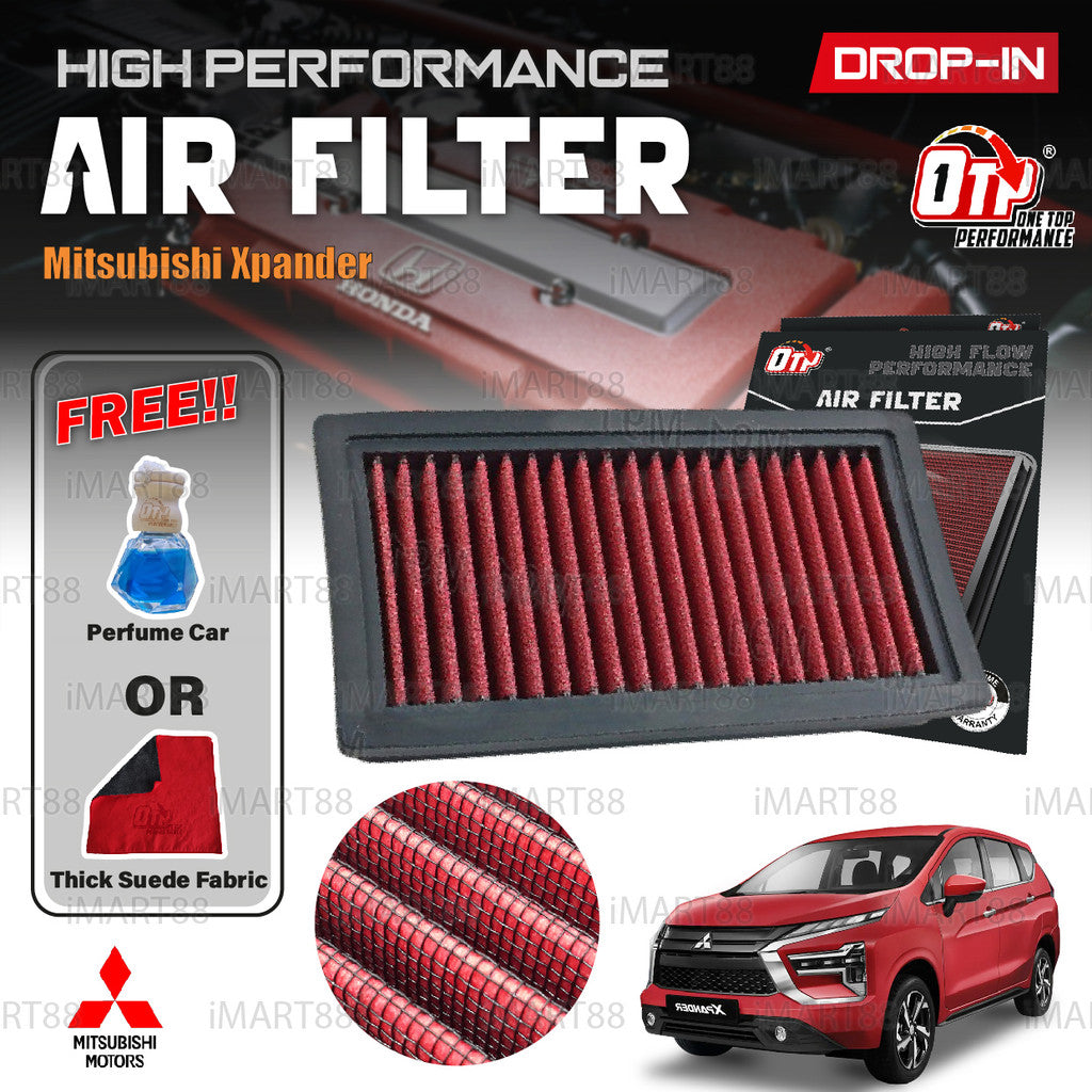 OTPerformance Drop In Air Filter MITSUBISHI XPANDER OTP 33-3016 Element Enjin Engin Penapis Udara