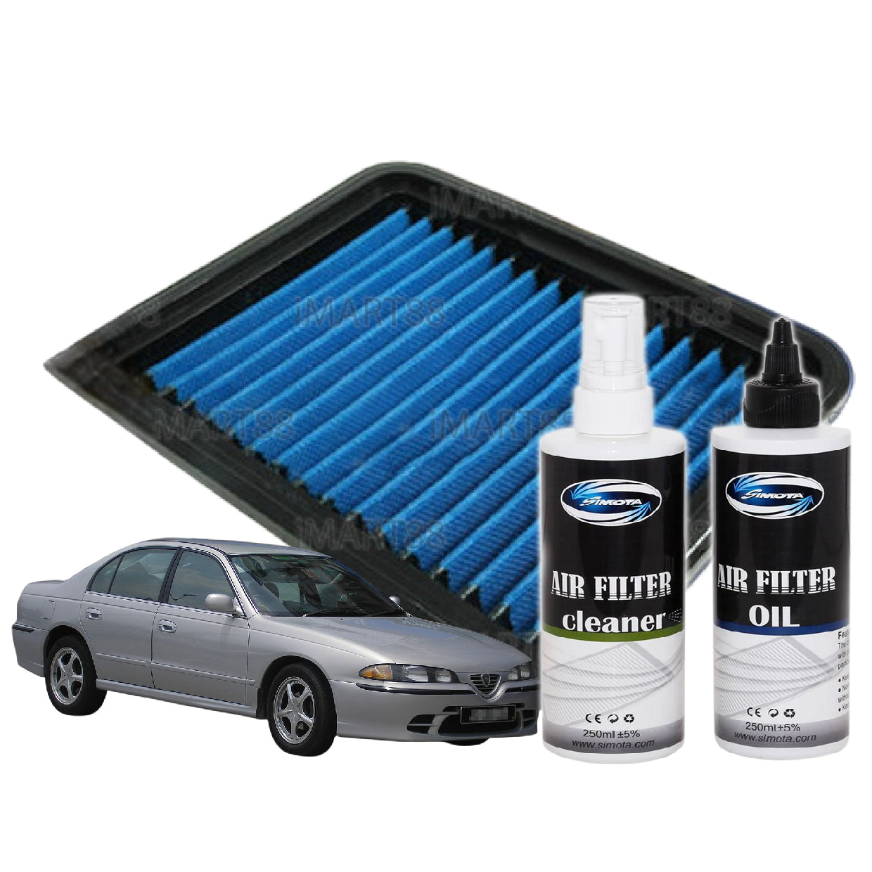 Proton Perdana V6 2.0 Perdana 2.0 L4 Air Filter Works Engineering Drop In Performance Penapis ADD HP+ Washable Udara