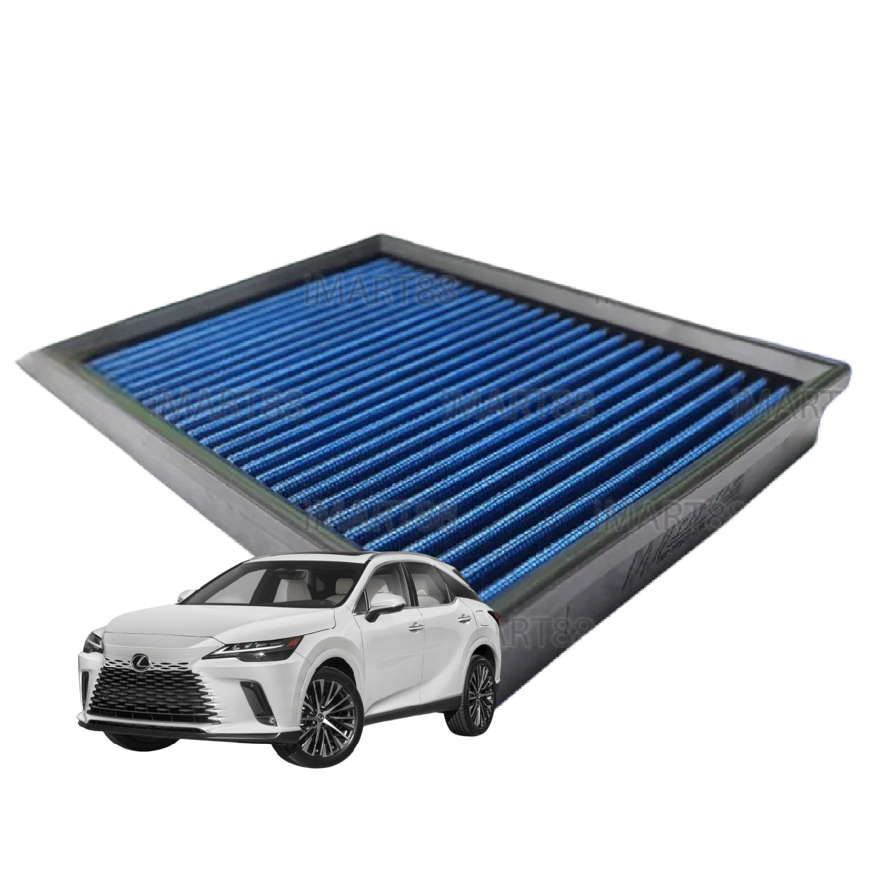 Works Engineering Drop In Air Filter LEXUS NX200T '15-ON Element Enjin Engin Penapis Udara WS-RM-001 Cleaner Oil