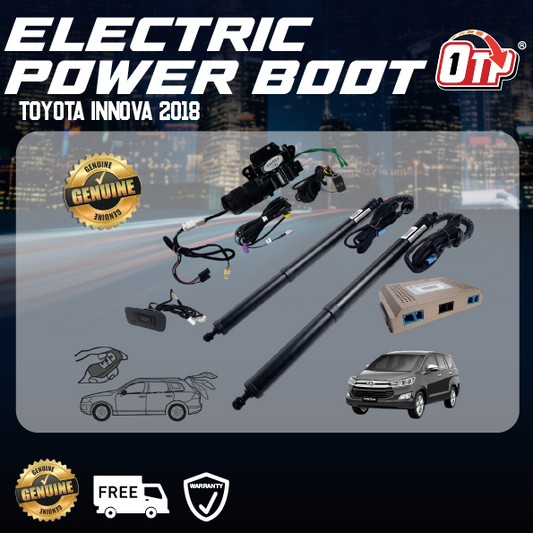 Toyota Innova 2018 Plug&Play Electric Auto Tailgate Power Boot Soft Close Switch Foot Sensor Remote Control Anti Pinch