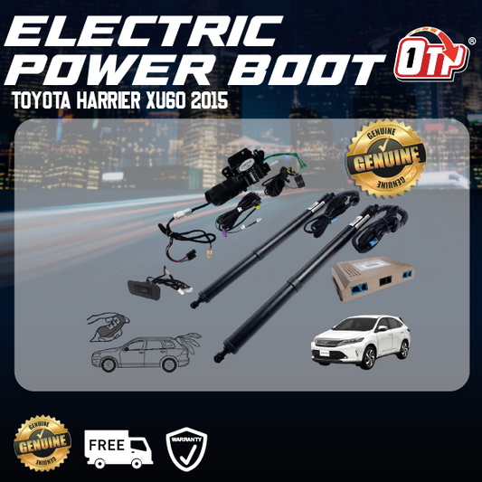 Toyota Harrier XU60 2015 Electric Auto Tailgate Power Boot Soft Close Switch Foot Sensor Remote Control Anti Pinch