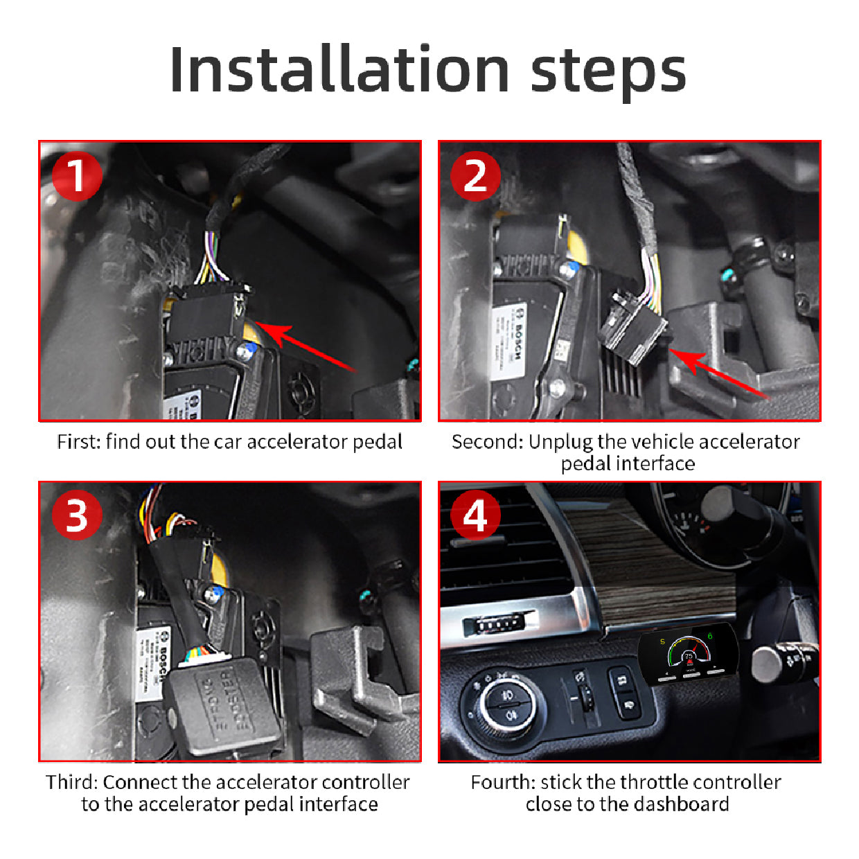 OTP Chery Omoda 5 Car Electronic Throttle Controller Accelerator Booster 14 E Drive 11 Mode Pedal Response