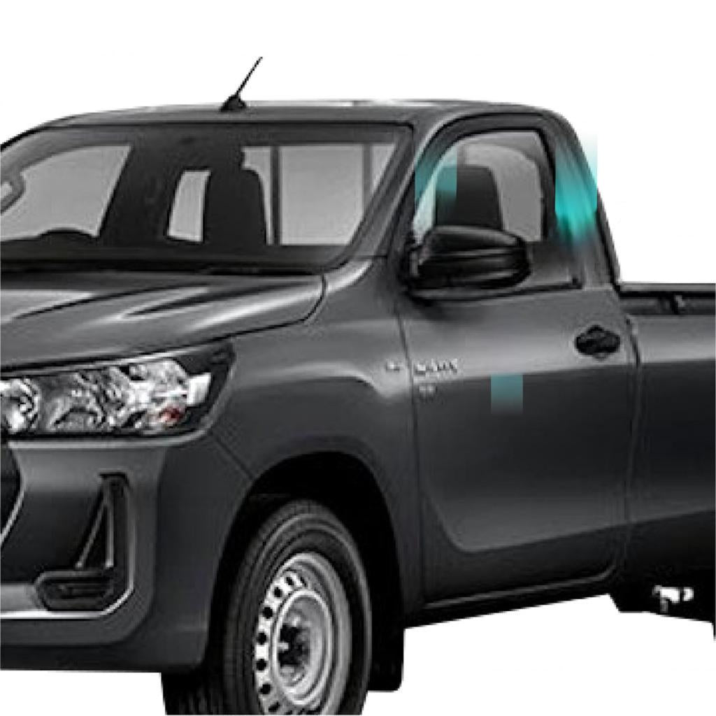 Toyota Hilux REVO GUN122 Single Cab 2 Door 2016 GLASS DOOR MOULDING SEAL RUBBER OUTER STRIP GETAH LUAR TINGKAP