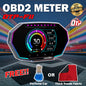 OTP F11 Meter OBD2 Gauge Speedometer Car GPS Alarm Speed Gauge Display Hud Water Temp RPM Proton Perodua Honda Nissan