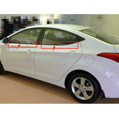 Hyundai Elantra MD 2010-2016 GLASS DOOR MOULDING SEAL RUBBER OUTER STRIP WINDOW GETAH TINGKAP