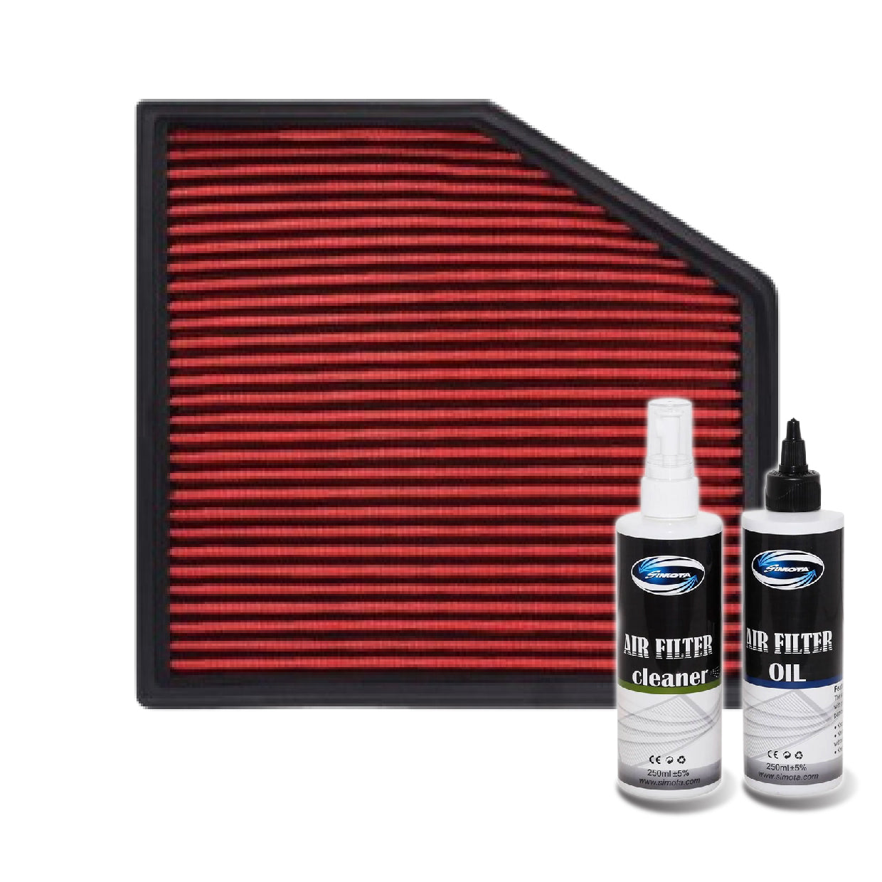 Works Engineering Air Filter Washable Suitable For Volvo XC40 1.5 L3 / 2.0 L4 2018-2019 WS-FV-018 (R