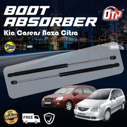 Kia Carens Naza Citra Boot Absorber Rear Bonnet Damper Boot Absorber Gas Spring Set Tailgate Penyerap Belakang Bonet