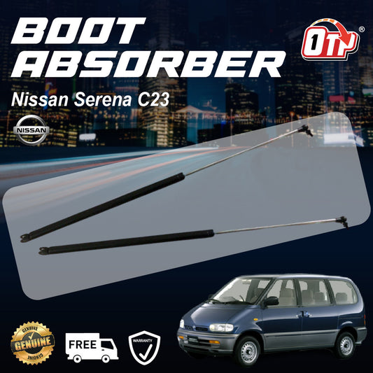 Nissan Serena C23 Boot Absorber Rear Bonnet Damper Gas Spring Set Tailgate Penyerap Belakang Bonet