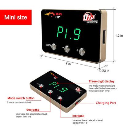 OTP-TC001 PROTON INSPIRA CAR THROTTLE CONTROLLER 10 MODE 9 DRIVE PEDAL RESPONSE