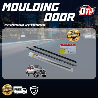 ORIGINAL PERODUA KEMBARA GLASS DOOR MOULDING SEAL RUBBER OUTER STRIP WINDOW GETAH PINTU LUAR CERMIN TINGKAP 68164-87401