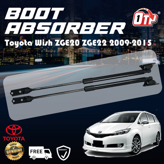 Toyota Wish ZGE20 ZGE22 2009-2015 Rear Bonnet Damper Boot Absorber Gas Spring Set Tailgate Penyerap Belakang Bonet