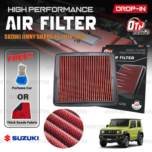 OTP Air filter Suitable For Suzuki Jimny Sierra 1.5 2018-2024 Penapis Udara 33-3151