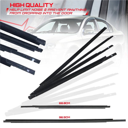 MTIS PROTON GEN2 Gen 2 PERSONA 2005-2015 GLASS DOOR MOULDING SEAL RUBBER OUTER STRIP WINDOW GETAH LUAR CERMIN TINGKAP