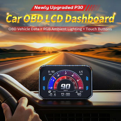 OTP P30 METER OBD2 SPEEDOMETER GPS ALARM WIRA VDO ALZA VIVA MYVI OLD G3 NISSAN LIVINA VIOS CITY MYVI LAGI BEST